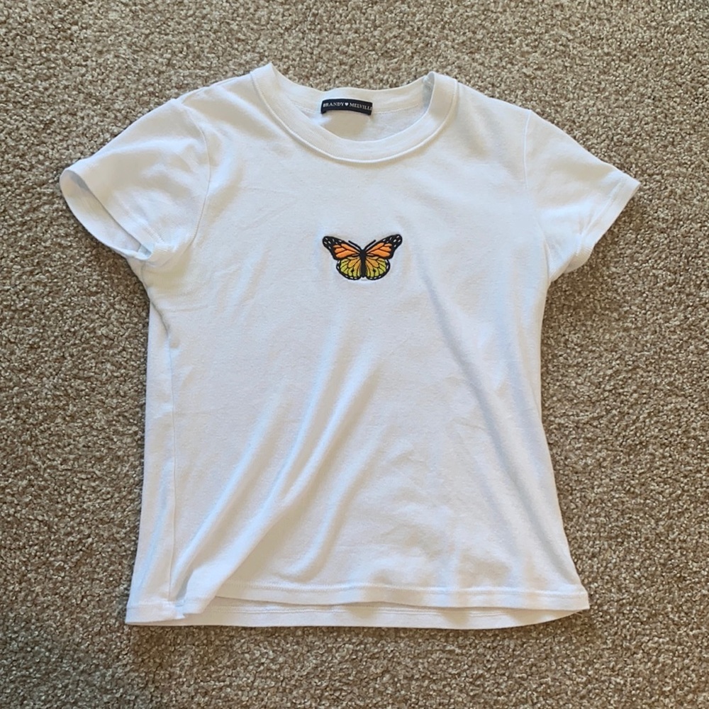 brandy melville baby tee